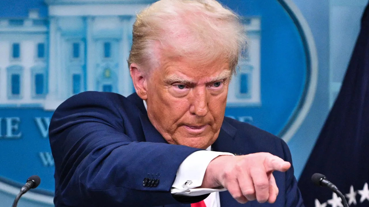  US President Donald Trump  Photograph: (AFP) 