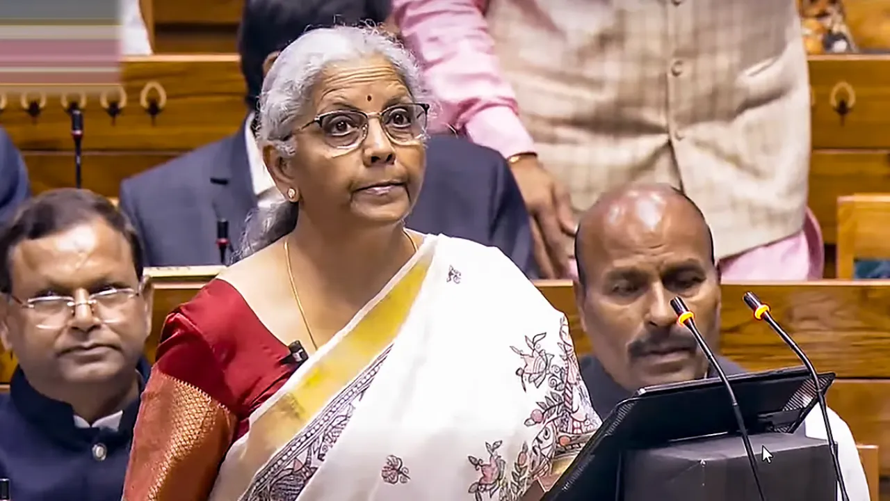  Finance Minister Nirmala Sitharaman  Photograph: (PTI) 