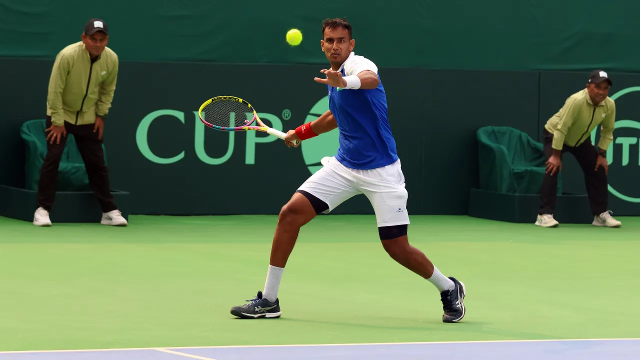Davis Cup 2025 Advantage India as Sasikumar Mukund, Ramkumar