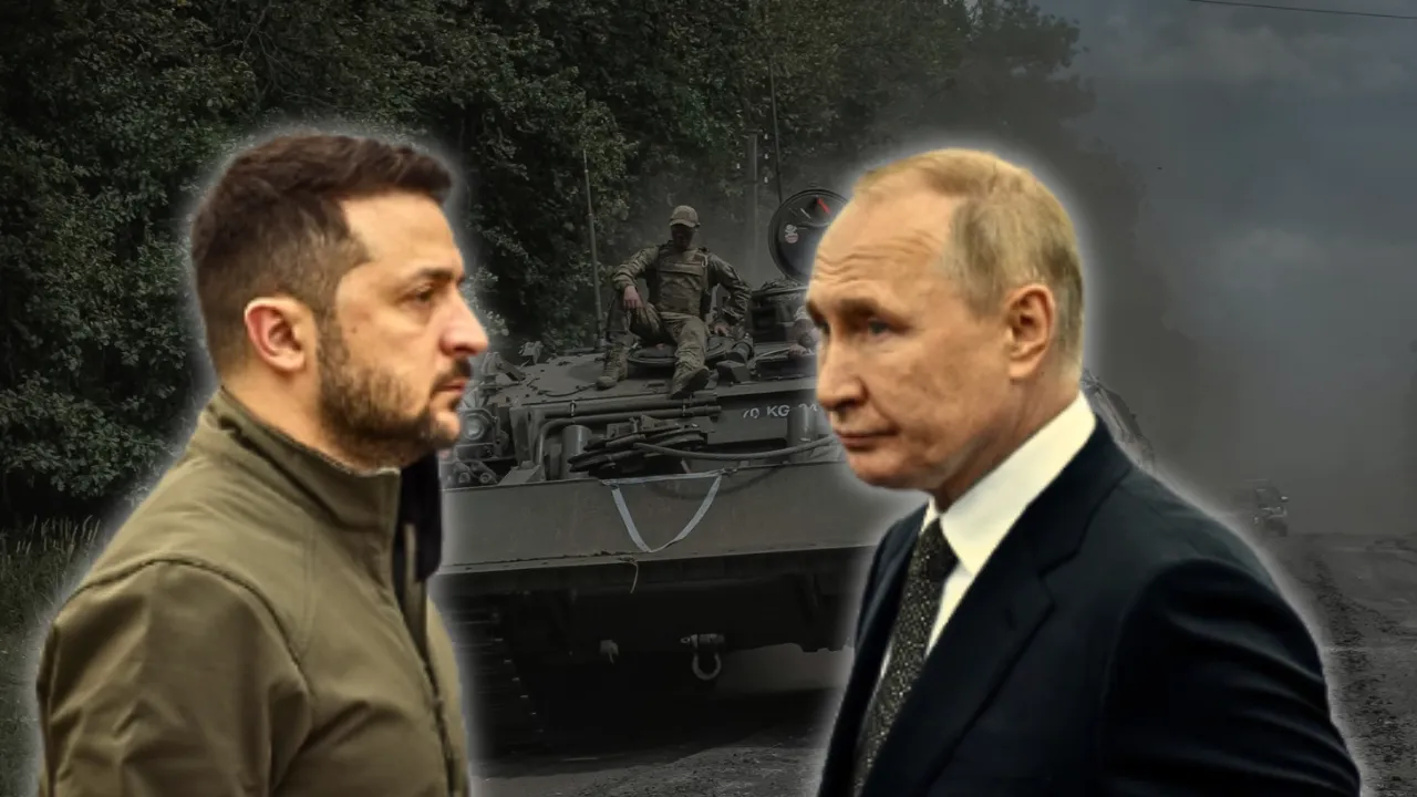  Ukrainian President Volodymyr Zelensky and Russian President Vladimir Putin Photograph: (Reuters/Wion web team) 
