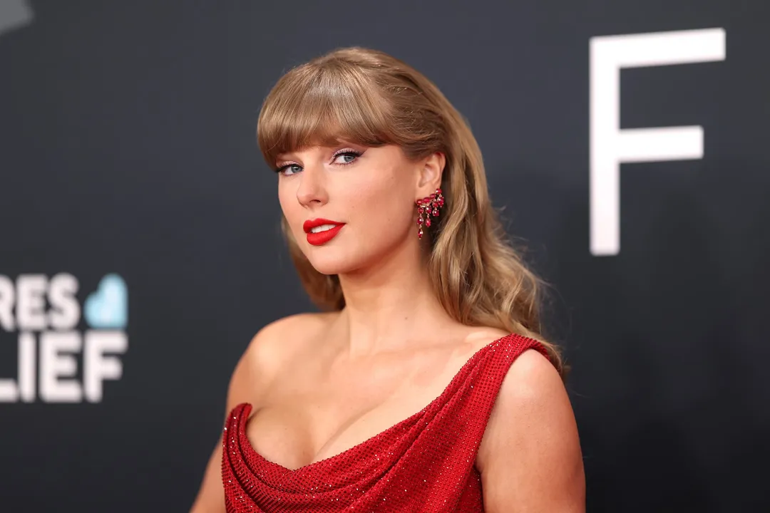  Taylor Swift at the 2025 Grammys Photograph: (X/taylorswift13) 