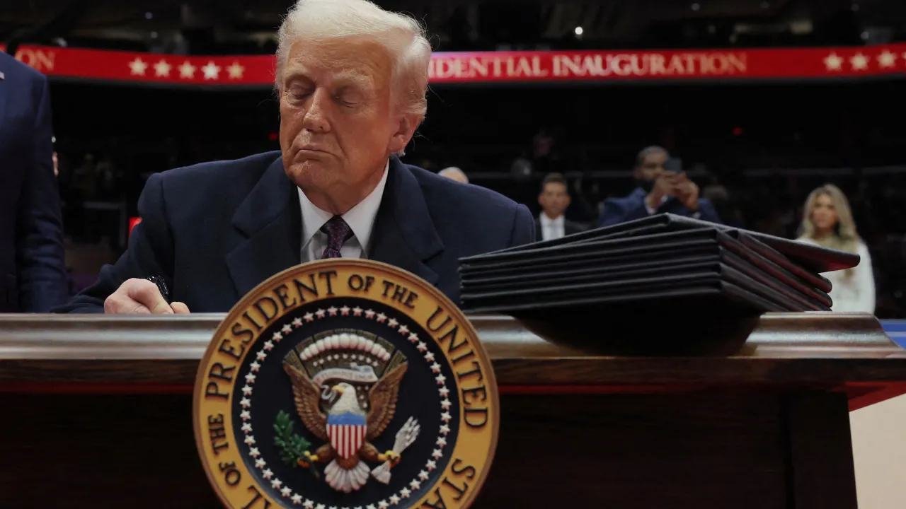  US President Donald Trump Photograph: (Reuters) 
