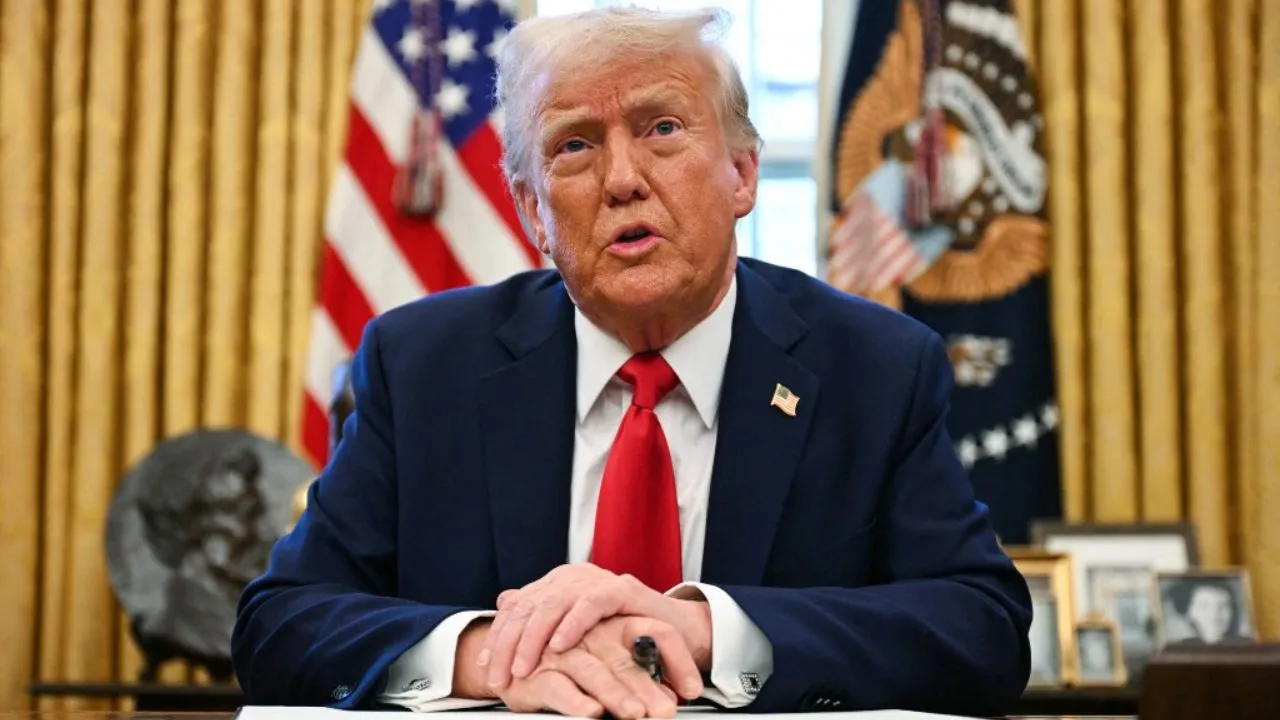  US President Donald Trump Photograph: (AFP) 
