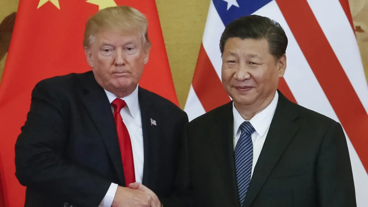  US President Donald Trump and Chinese Premier Xi Jinping Photograph: (Reuters) 