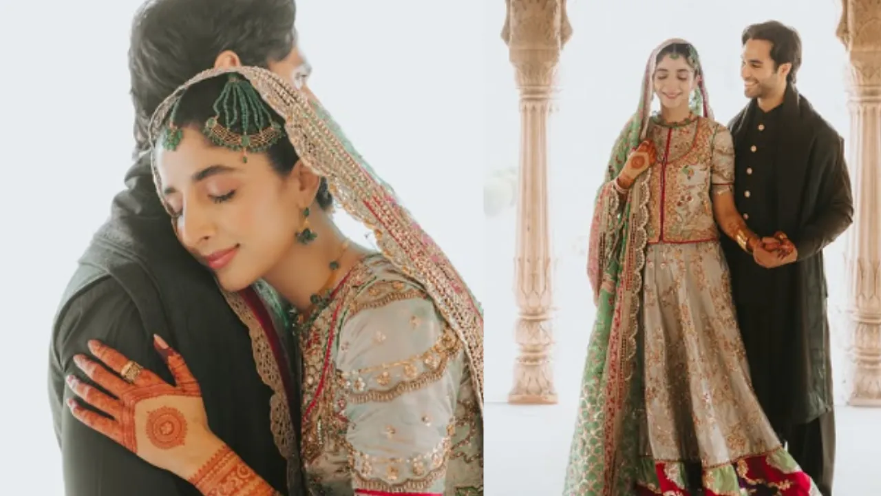  Sanam Teri Kasam actress Mawra Hocane ties the knot with Pakistani actor Ameer Gilani Photograph: (X) 