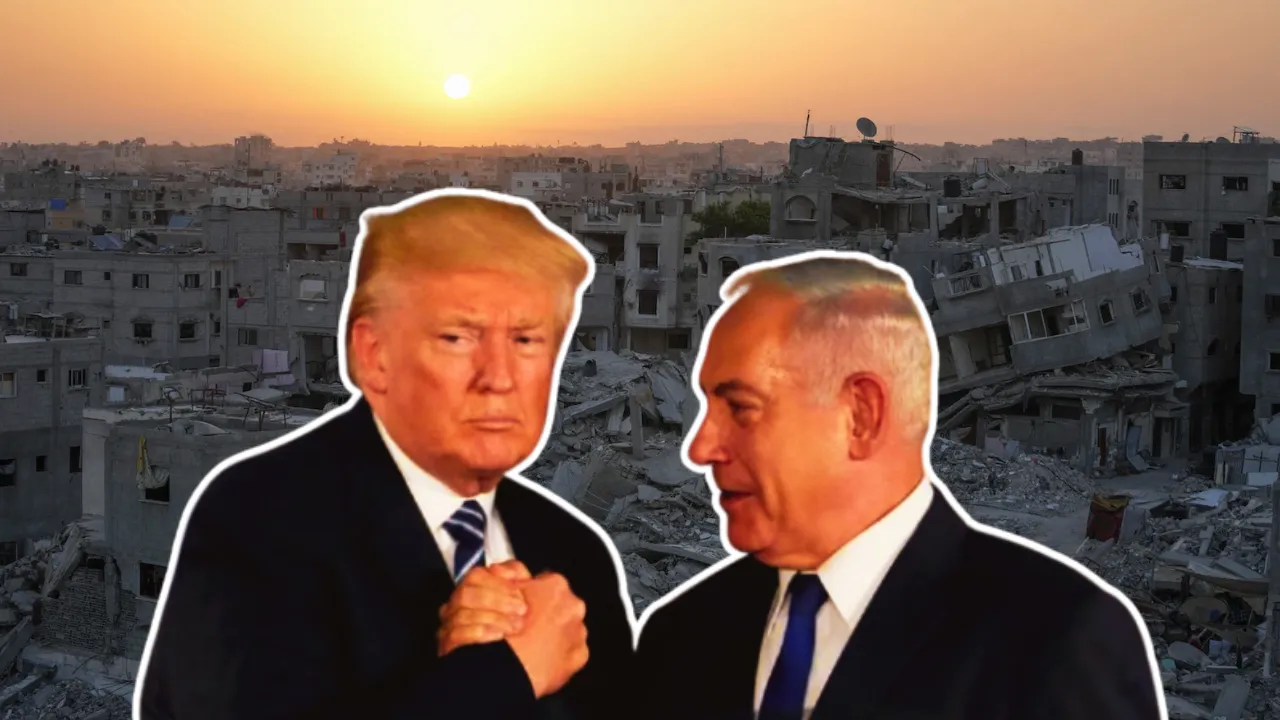  US President Donald Trump and Israeli Prime Minister Benjamin Netanyahu  Photograph: (PTI/Wion Web Team ) 