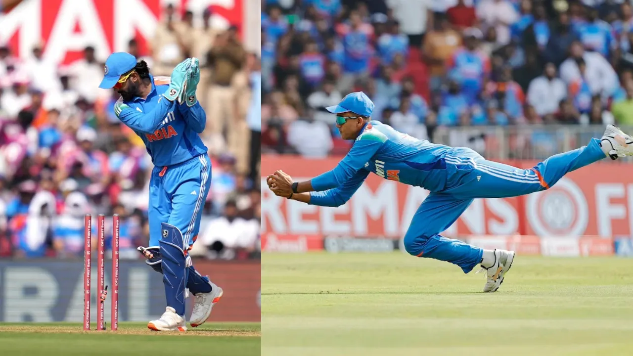 IND vs ENG, 1st ODI: Shreyas Iyer and Yashasvi Jaiswal produced good fielding efforts in Nagpur Photograph: (BCCI) 