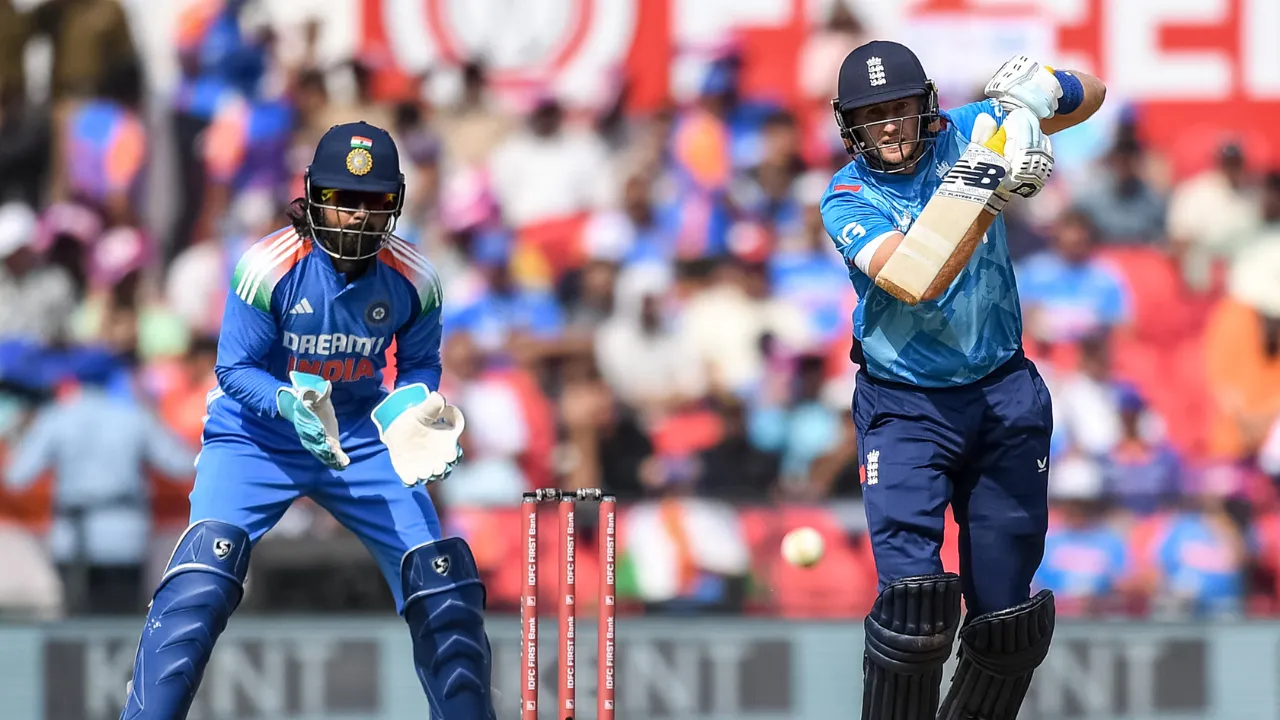  IND vs ENG: Joe Root fails to impress on ODI return as Ravindra Jadeja dismisses England batter for fourth time Photograph: (AFP) 