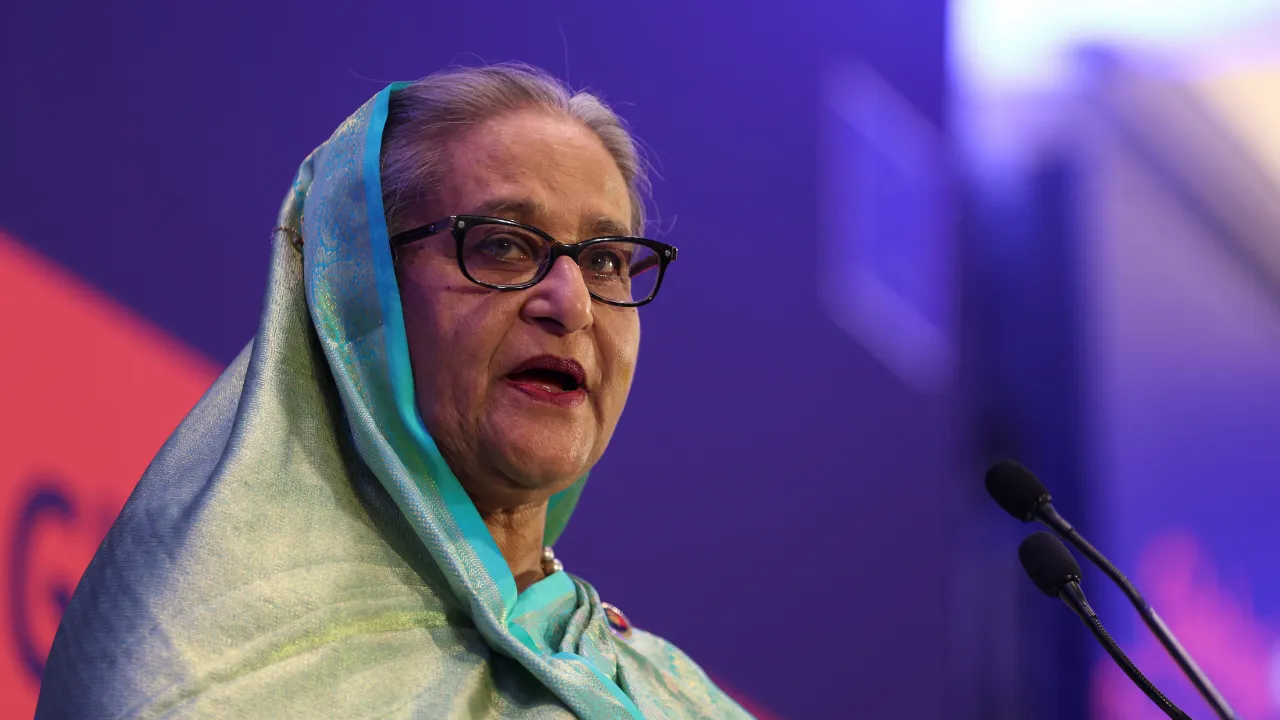  Sheikh Hasina  Photograph: (Reuters) 