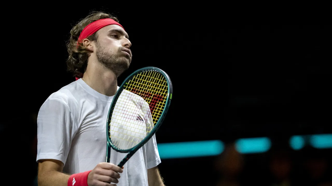  Stefanos Tsitsipas falls to giant-killer Mattia Bellucci in Rotterdam Open Photograph: (AFP) 