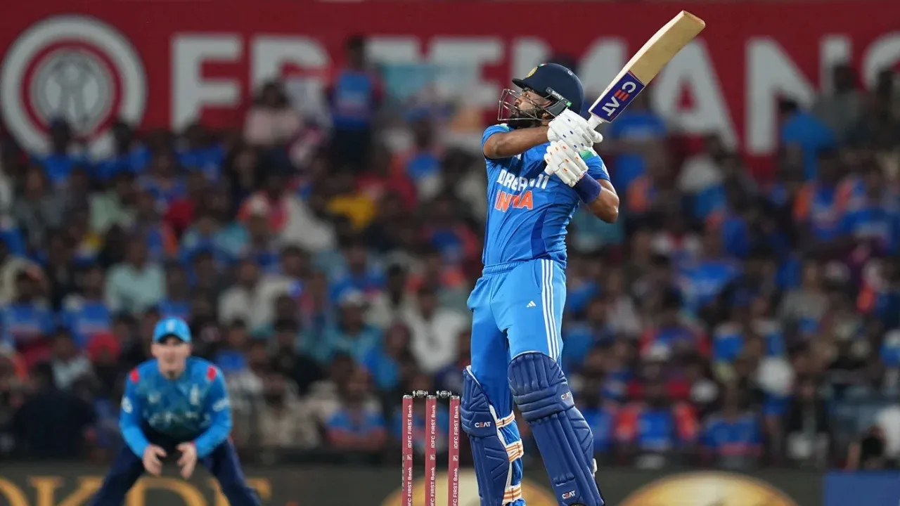  IND vs ENG, 1st ODI: Shreyas Iyer scored match-winning 59 off 36 balls. Photograph: (BCCI) 