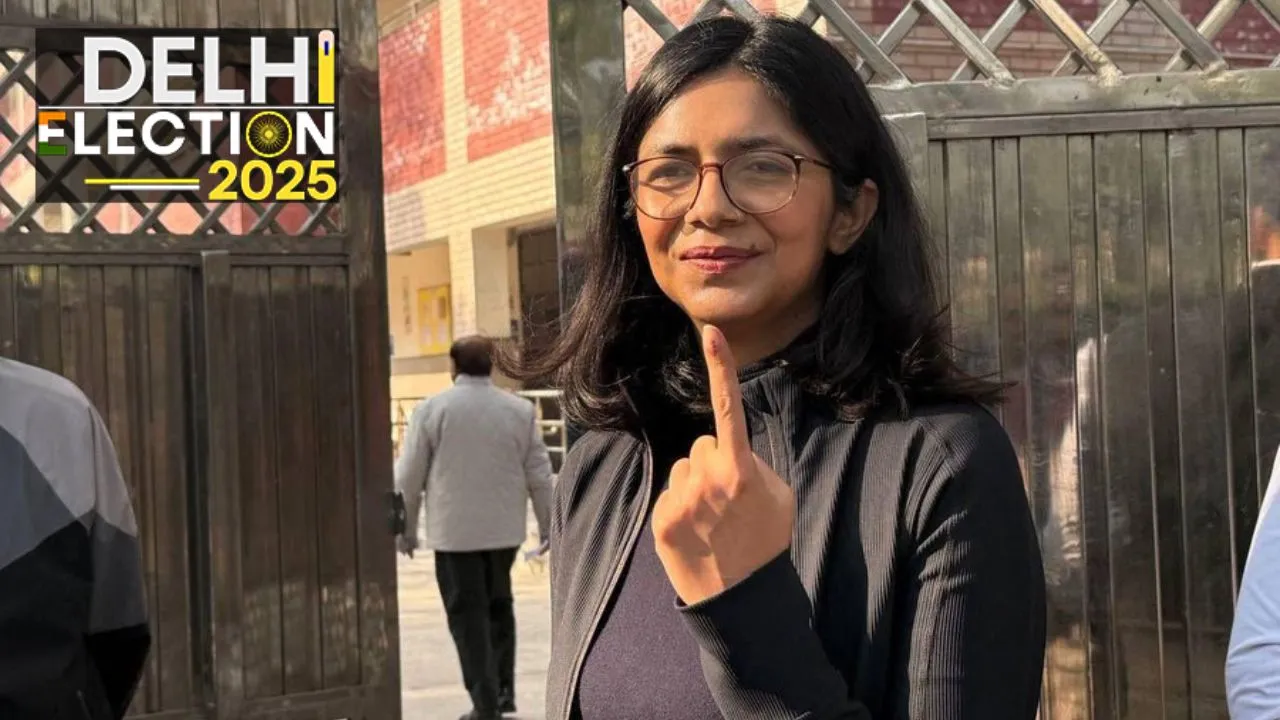  Rajya Sabha MP Swati Maliwal  Photograph: (X) 