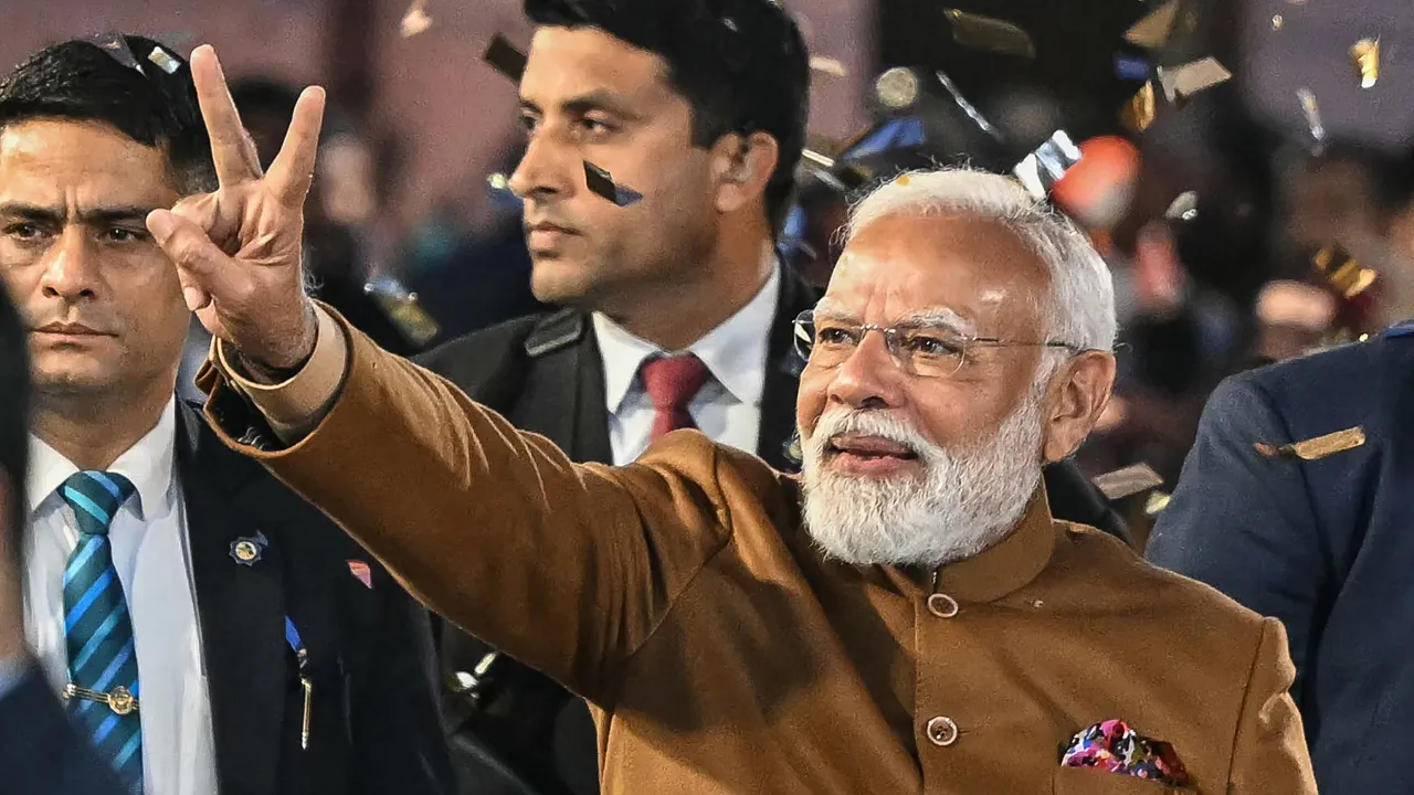  Prime Minister Narendra Modi Photograph: (AFP) 