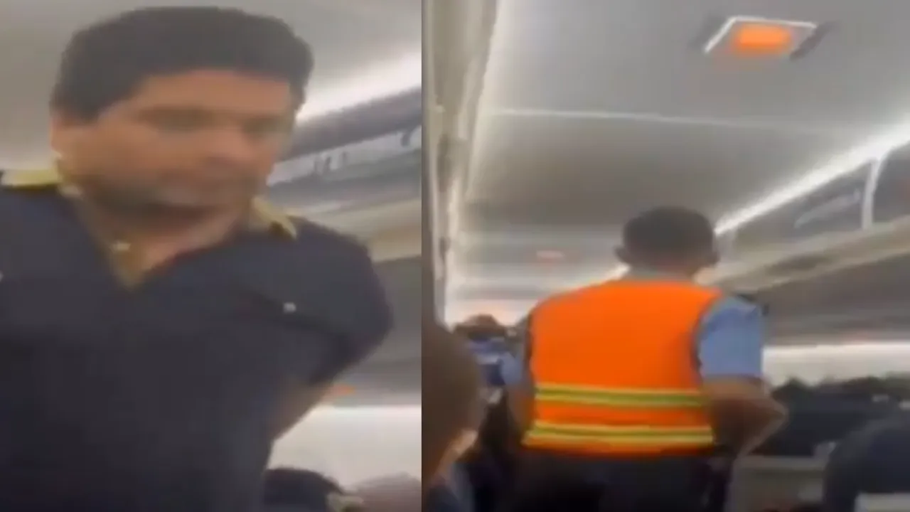  Man pulls gun on plane, sparking fear among passengers mid-air Photograph: (X: @fl360aero (Screen grab)) 