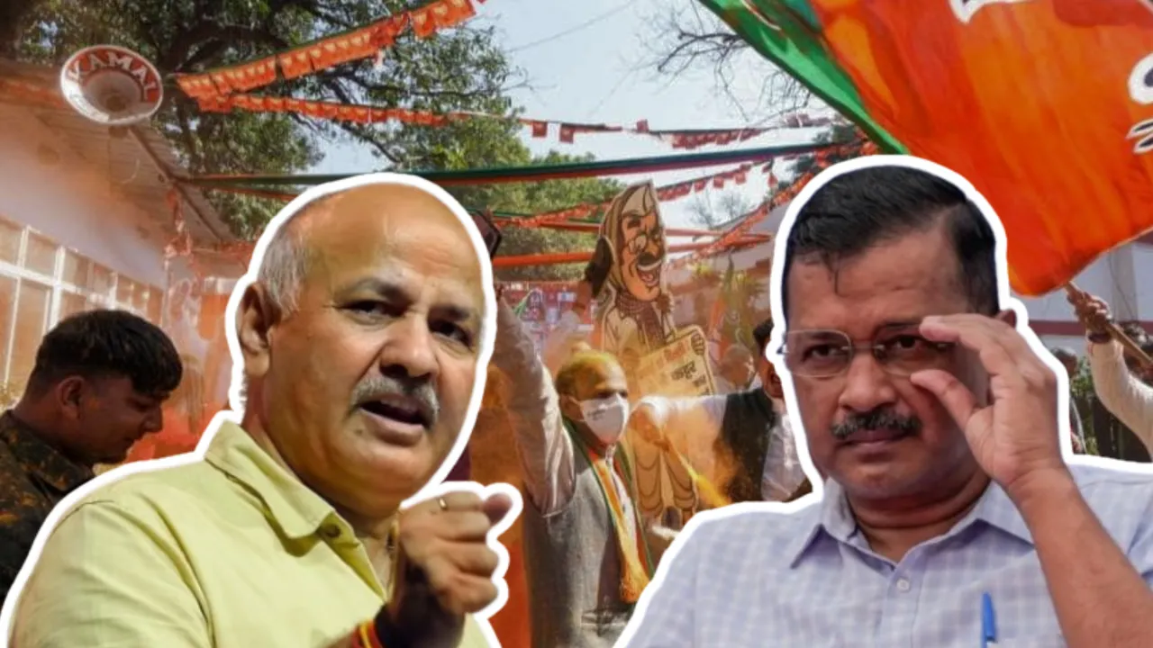  In what was perhaps the most significant upset, AAP chief Arvind Kejriwal was defeated by BJP’s Parvesh Verma in the New Delhi constituency. Photograph: (PTI, Wion Web Team) 