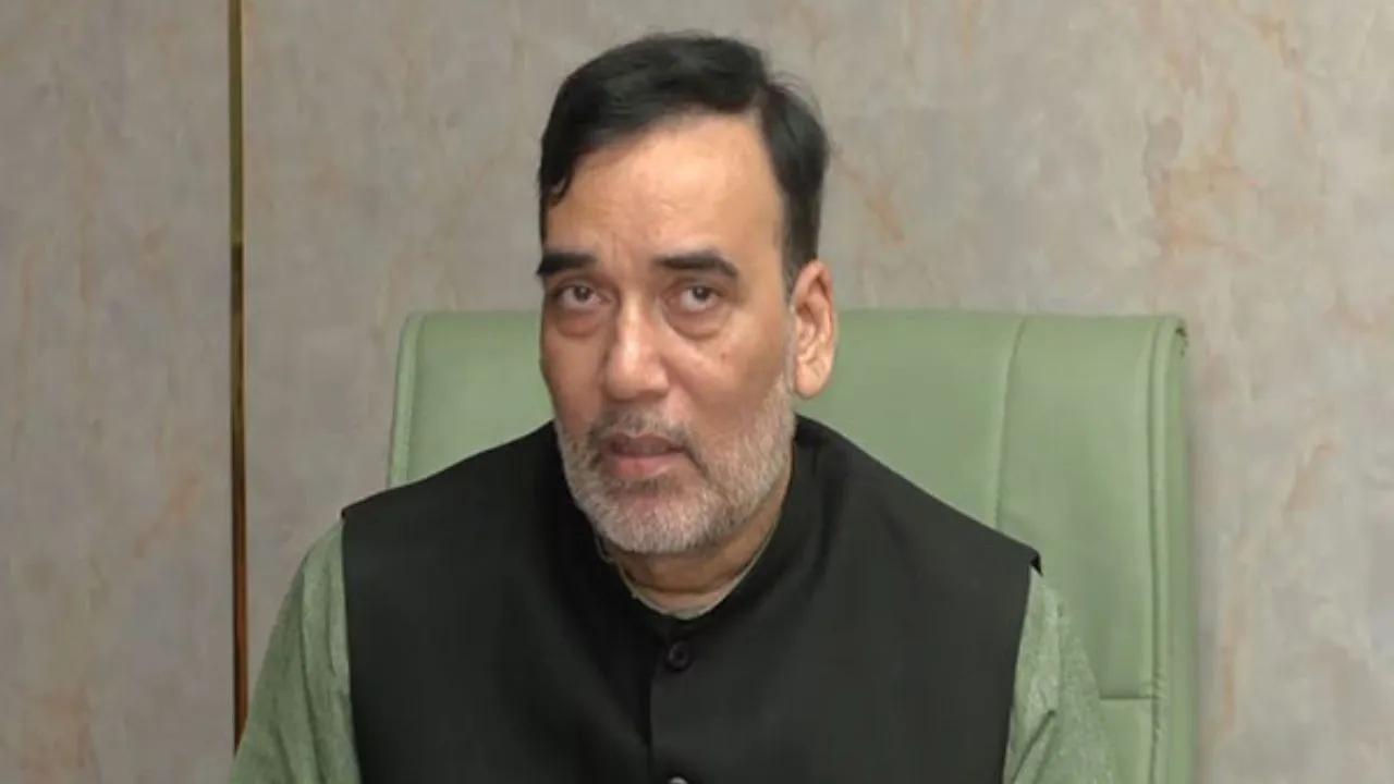  File Photo: Delhi Environment Minister Gopal Rai. Photograph: (ANI) 