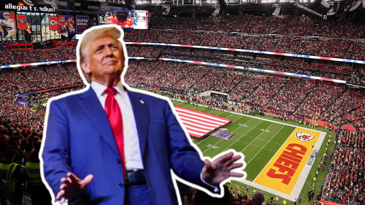  Super Bowl LIX: Trump will be watching the Kansas City Chiefs take on the Philadelphia Eagles at the Superdome in New Orleans.  Photograph: (Reuters, Wion Web Team) 