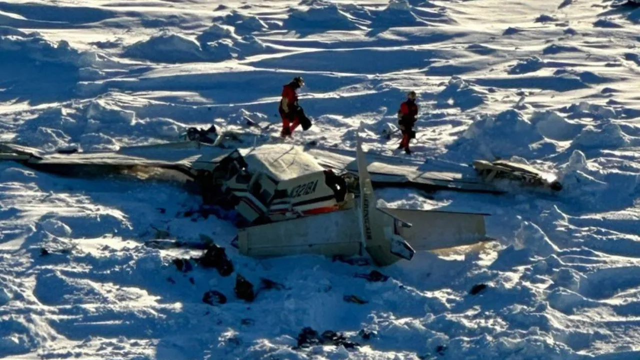 The Bering Air Flight 445 plane went missing on Thursday (Feb 6) afternoon, about 30 miles (48 kilometres) southeast of Nome, while flying over the Bering Sea. After an extensive search, the plane was found with all nine passengers and the pilot dead on Friday (Feb 7).  Photograph: (AFP) 