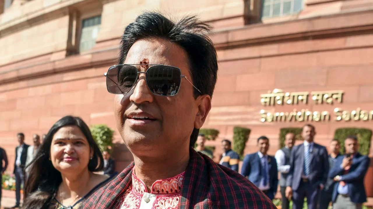  Former AAP leader Kumar Vishwas Photograph: (ANI) 