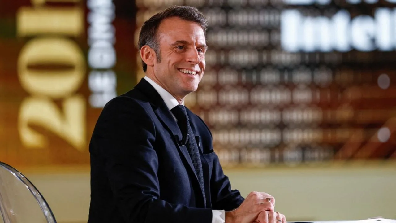  French President Emmanuel Macron Photograph: (AFP) 