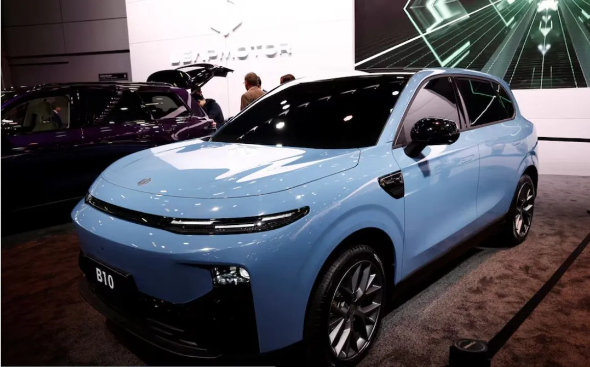  China’s Leapmotor unveils USD 20,000 smart EV amid growing price war   Photograph: (Reuters) 