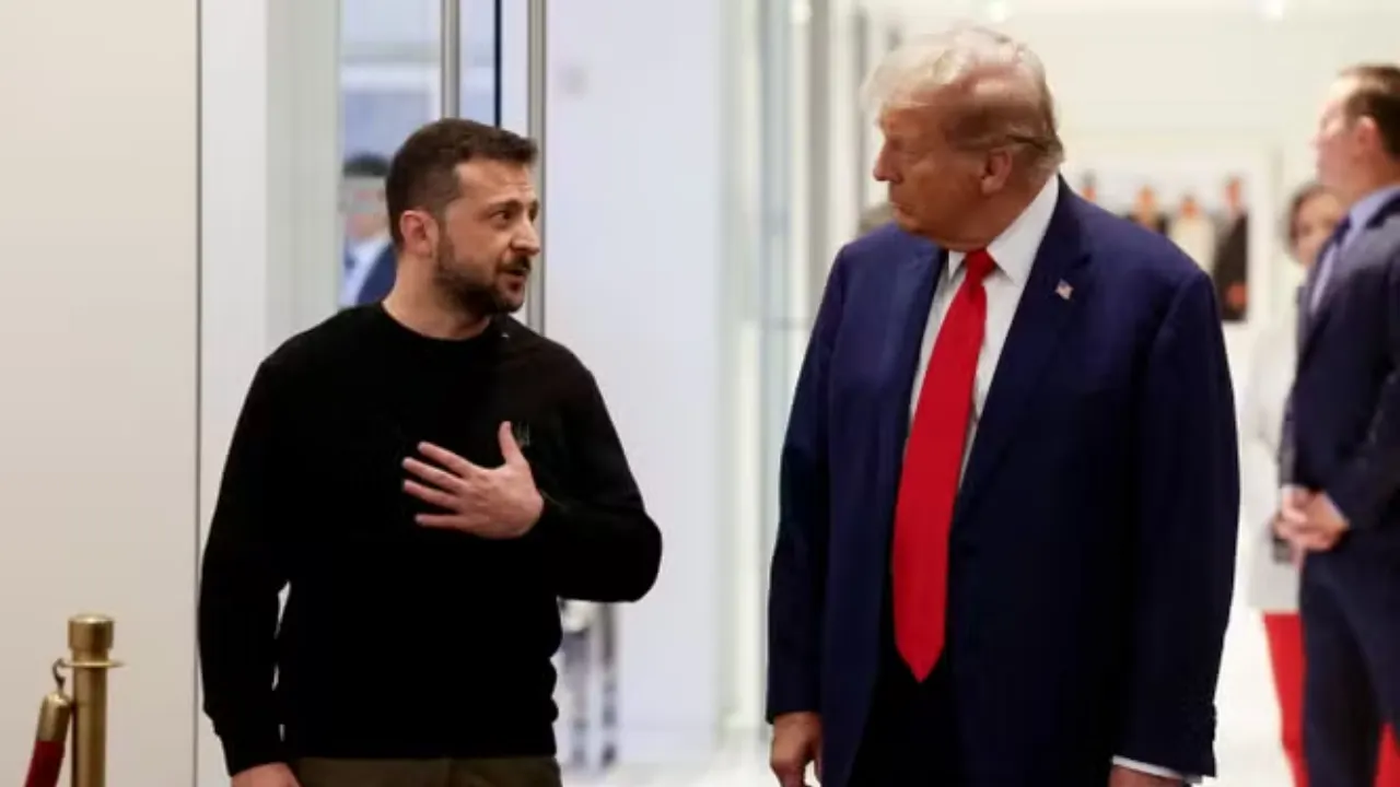  Ukraine 'maybe Russian someday' says Trump ahead of envoy Keith Kellogg's meeting with Zelensky  Photograph: (Reuters ) 