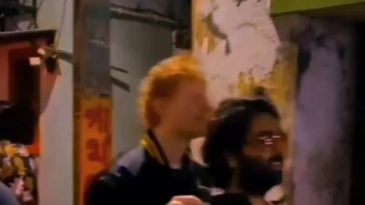  Ed Sheeran and Arijit Singh Photograph: (X) 