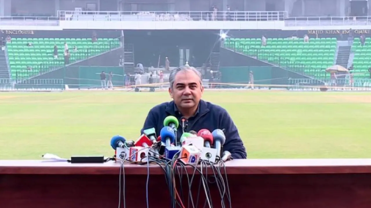  PCB Chairman Mohsin Naqvi Photograph: (X) 
