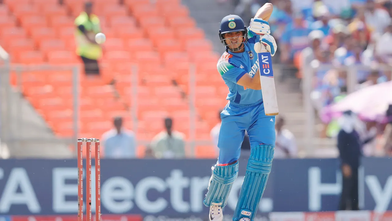  India batter Shubman Gill Photograph: (X/BCCI) 