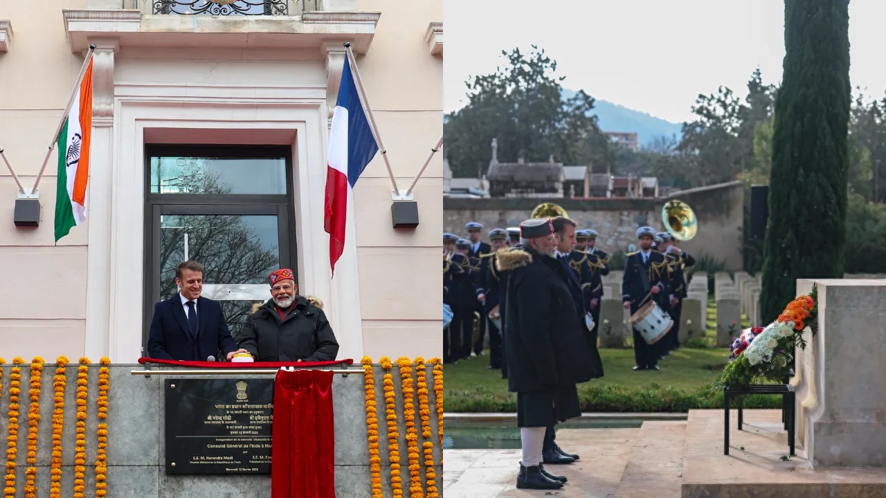  It is Prime Minister Narendra Modi's third and final day of his France visit Photograph: (X/NarendraModi) 