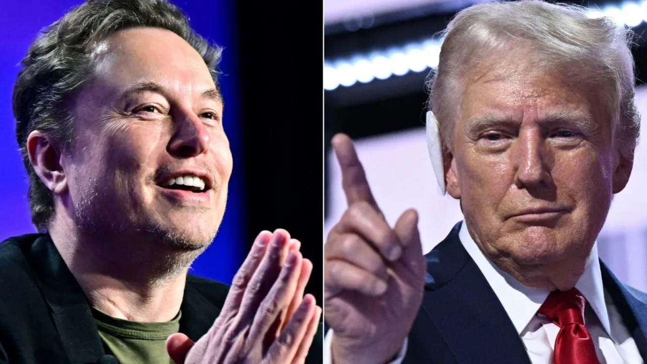  Combination image: Donald Trump, Elon Musk Photograph: (AFP) 