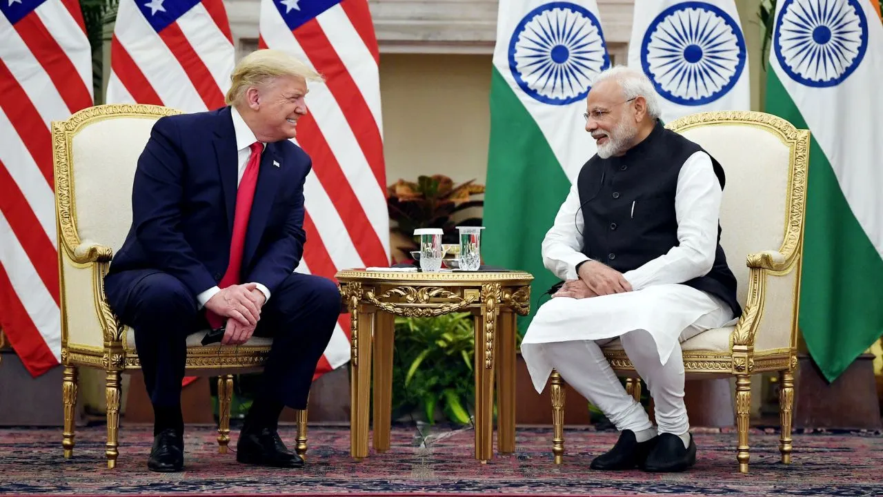  File photo: US President Donald Trump and PM Narendra Modi Photograph: (ANI) 