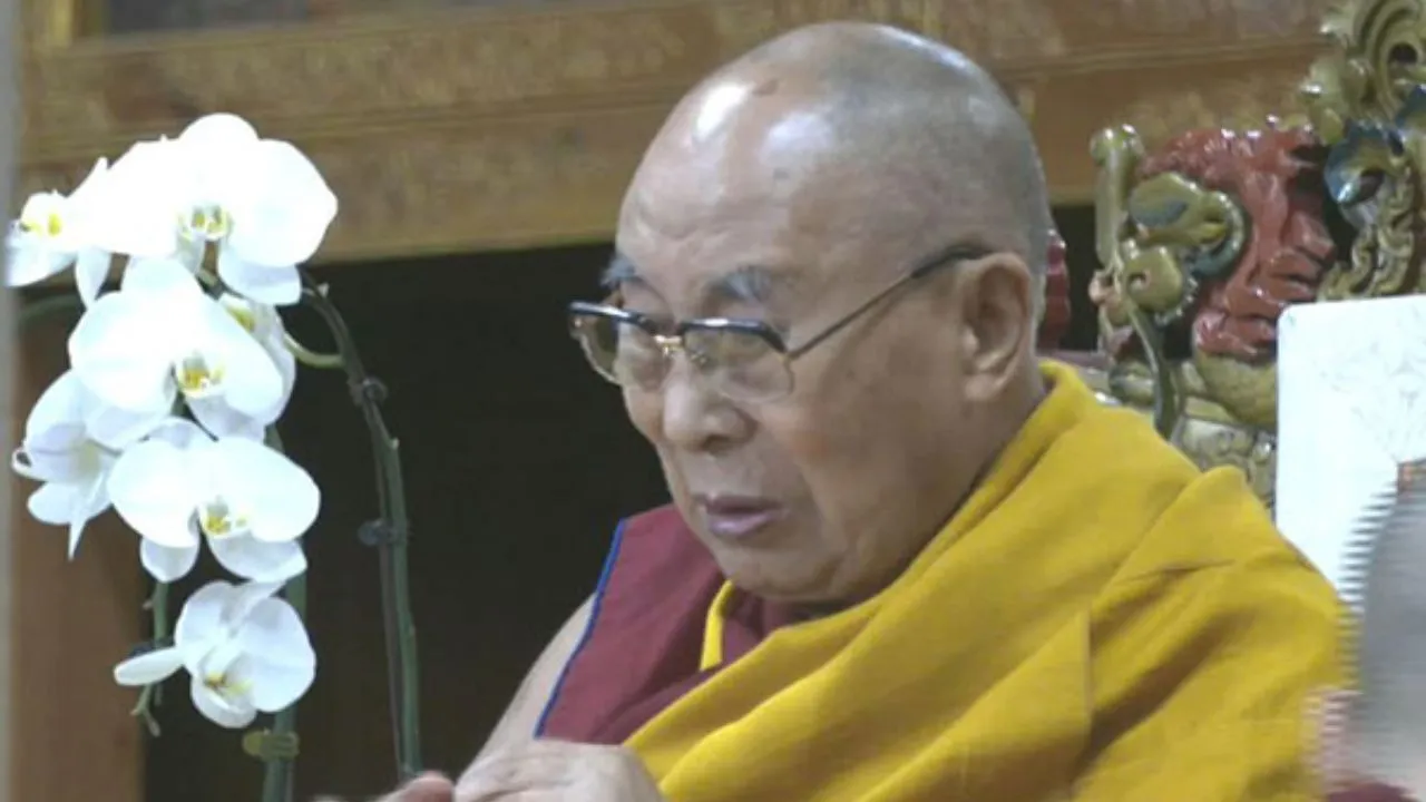  File photo: Tibetan spiritual leader Dalai Lama Photograph: (ANI) 