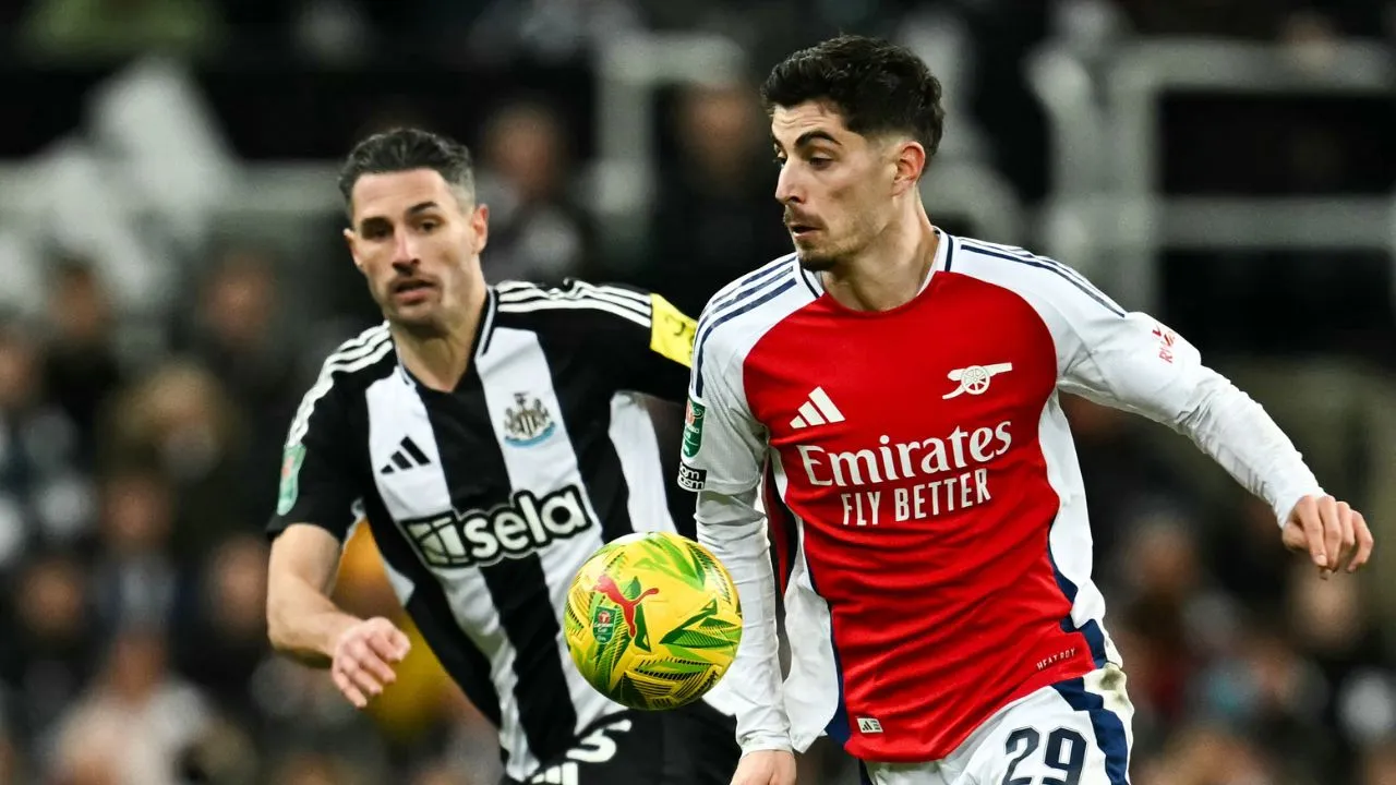  Blow to Arsenal as Havertz ruled out for remainder of season, club confirms Photograph: (AFP) 