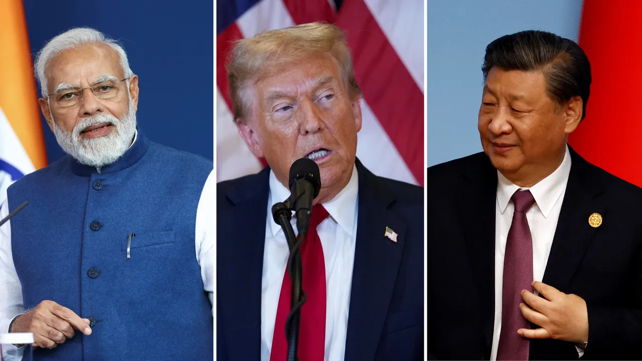  Indian Prime Minister Narendra, Modi US President Trump, Chinese premier Xi Jinping Photograph: (Reuters) 