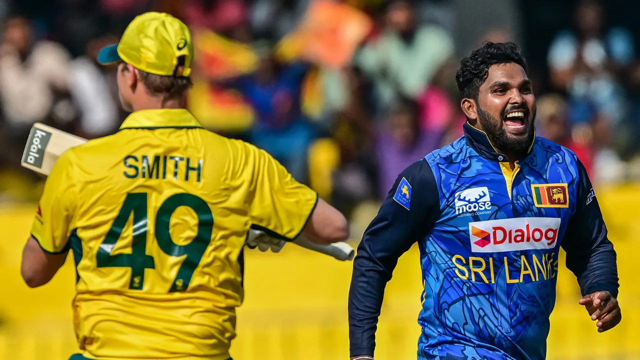  Sri Lanka hand reality check to Australia before Champions Trophy 2025, win ODI series 2-0 Photograph: (AFP) 