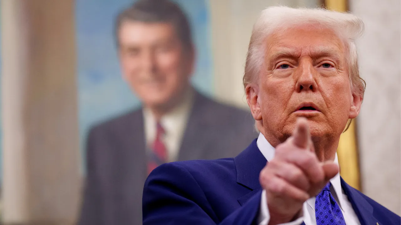  US President Donald Trump Photograph: (AFP) 