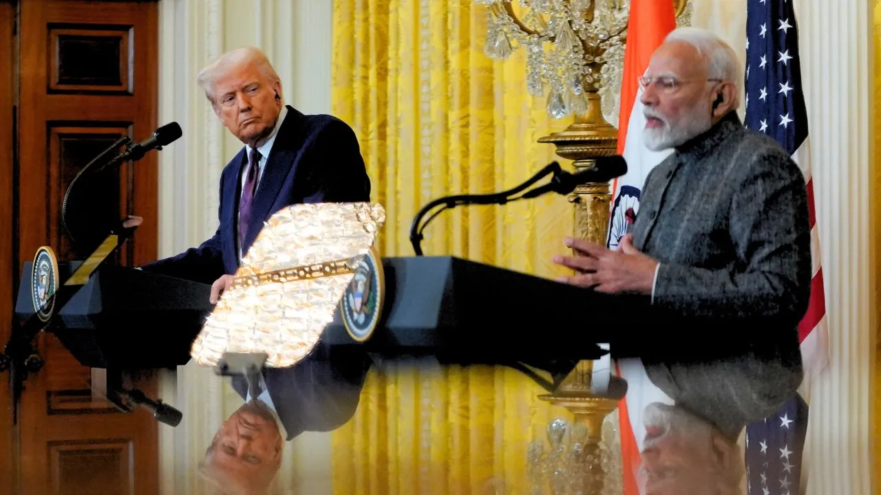  'No role of our deep state': Trump says Bangladesh situation is for PM Modi to address Photograph: (Reuters) 