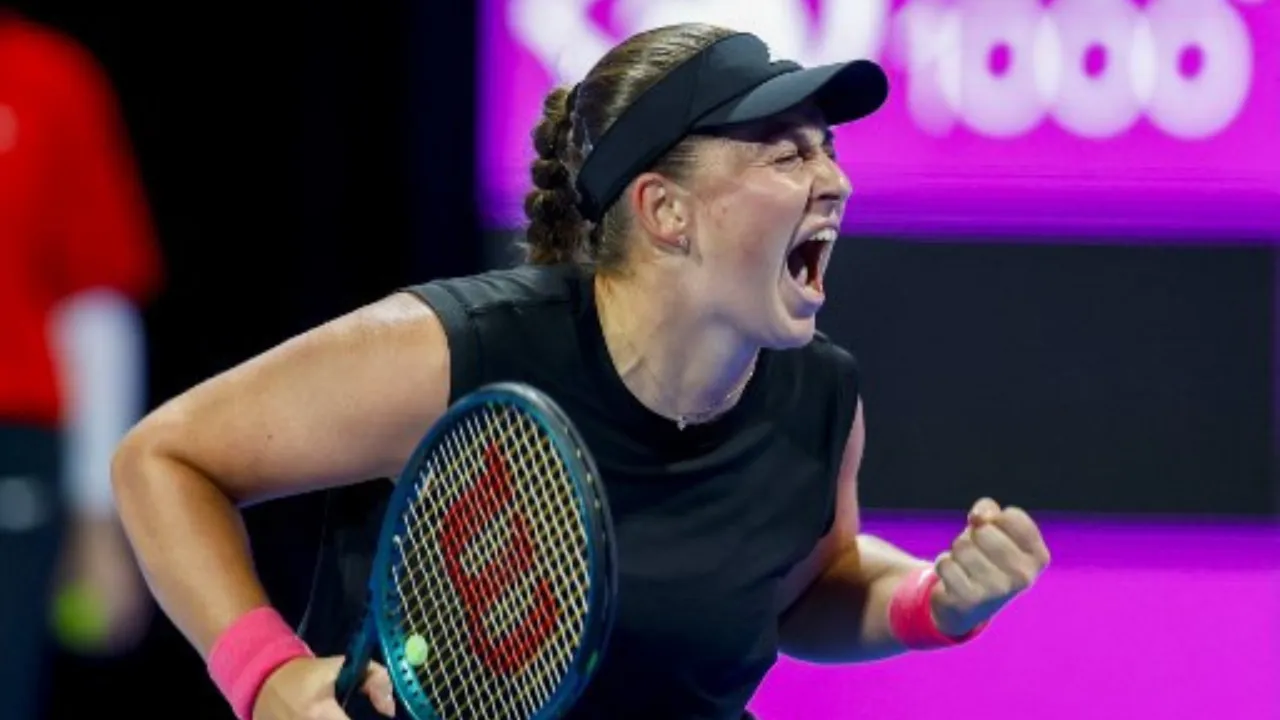  Jelena Ostapenka Photograph: (AFP) 