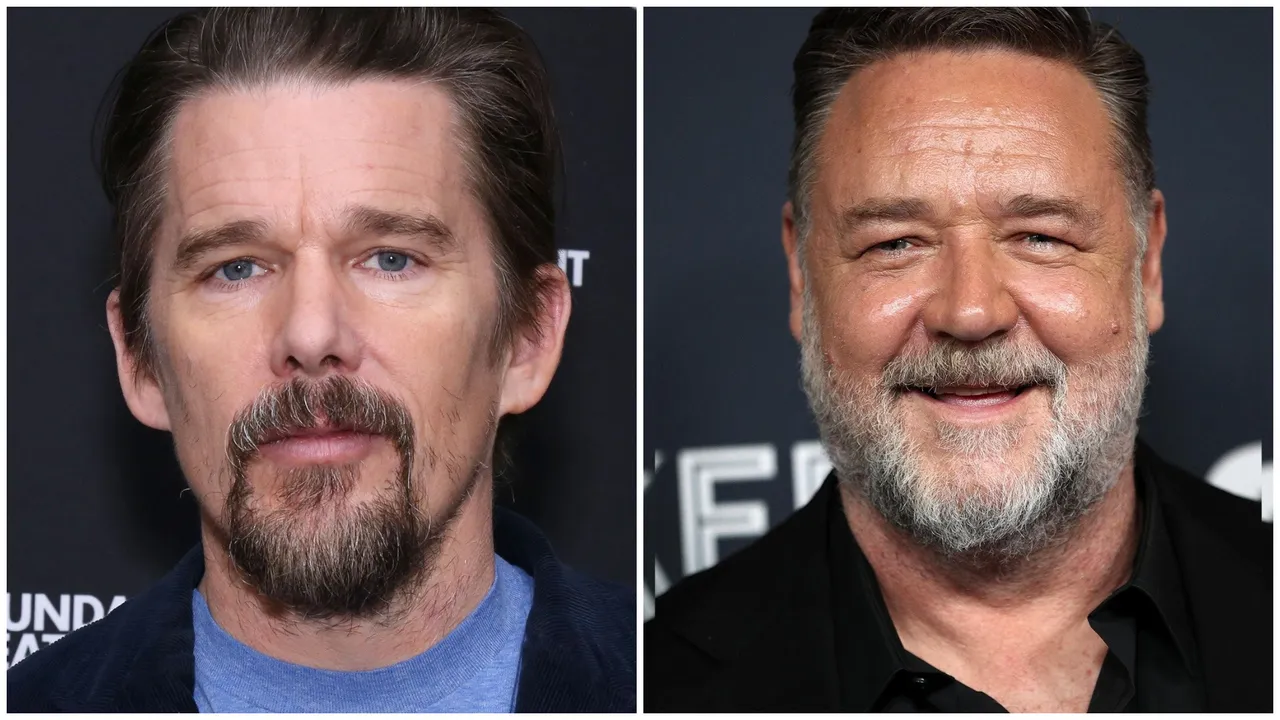  Ethan Hawke and Russell Crowe Photograph: (Wion Web Desk ) 