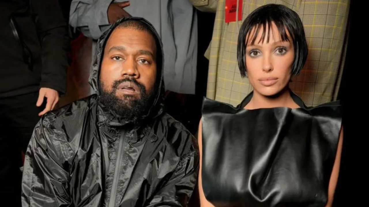  Kanye West and Bianca Censori Photograph: (X) 