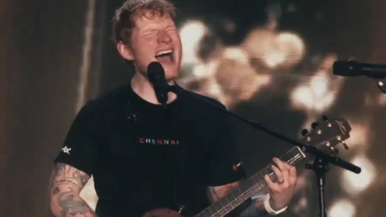  Ed Sheeran  Photograph: (X) 