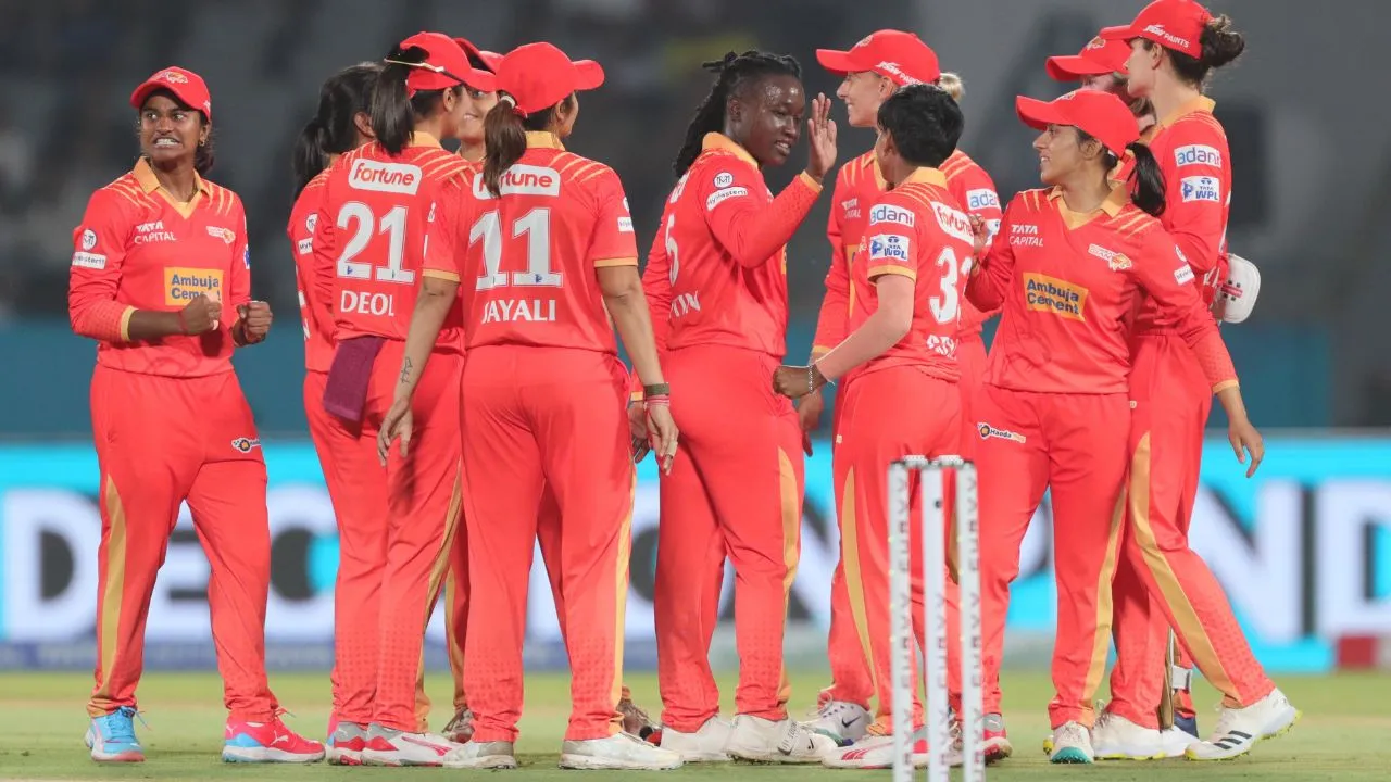  GG-W vs UP-W Ashleigh Gardner's 52 helps Gujarat open account in WPL 2025 Photograph: (Others) 