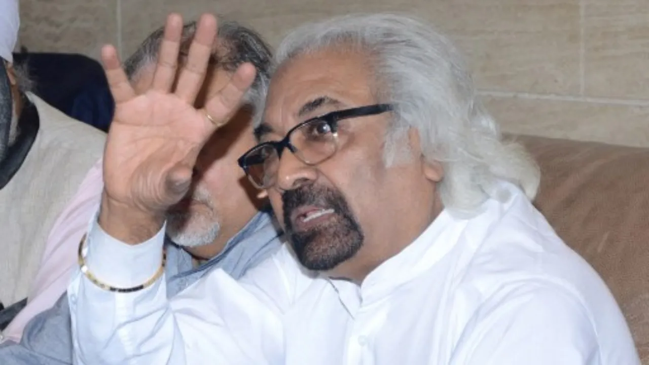  File photo of Sam Pitroda. Photograph: (AFP) 