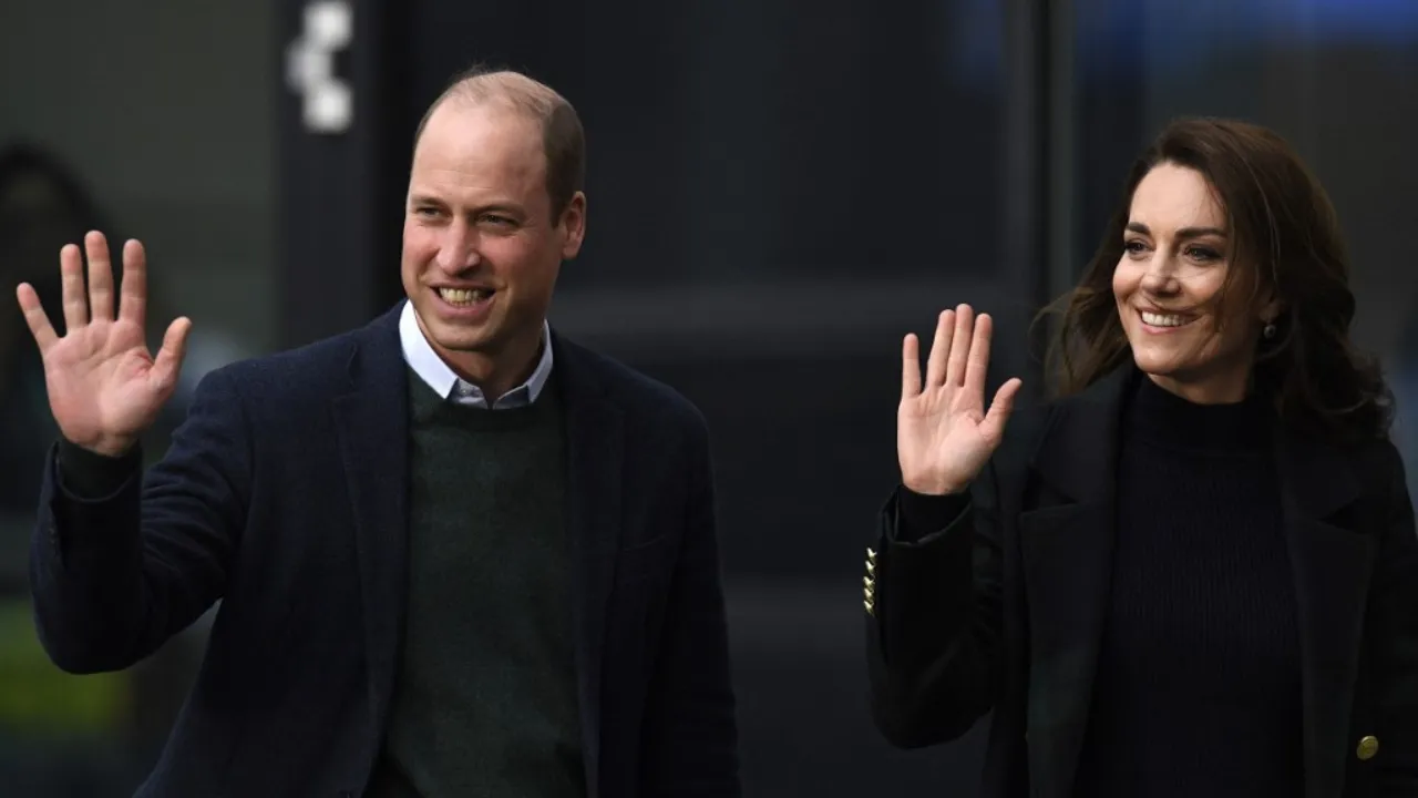  File image of Prince William and Princess Kate Photograph: (AFP) 