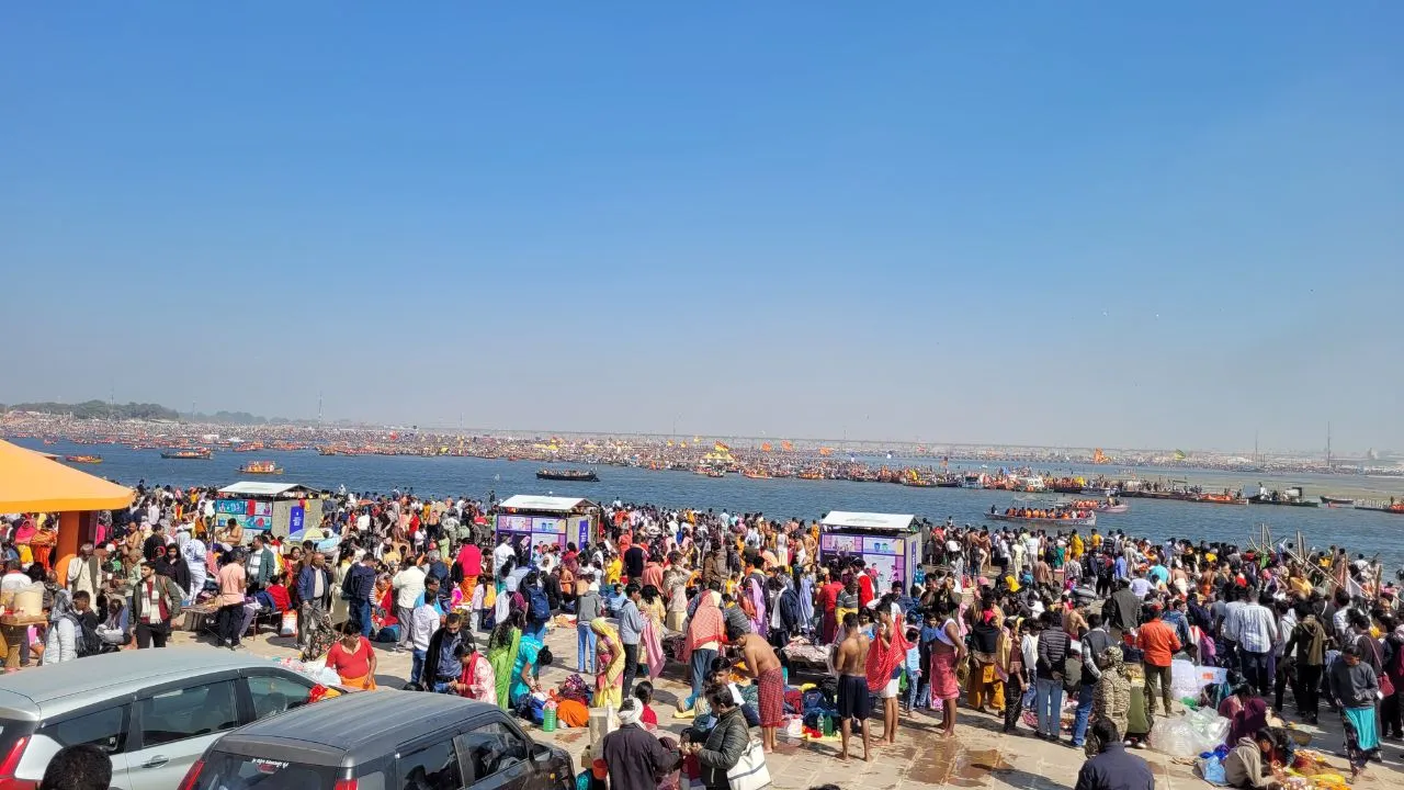  The Maha Kumbh 2025 at Triveni Sangam in Prayagraj was indeed an experience of a lifetime. Photograph: (WION Web Desk) 