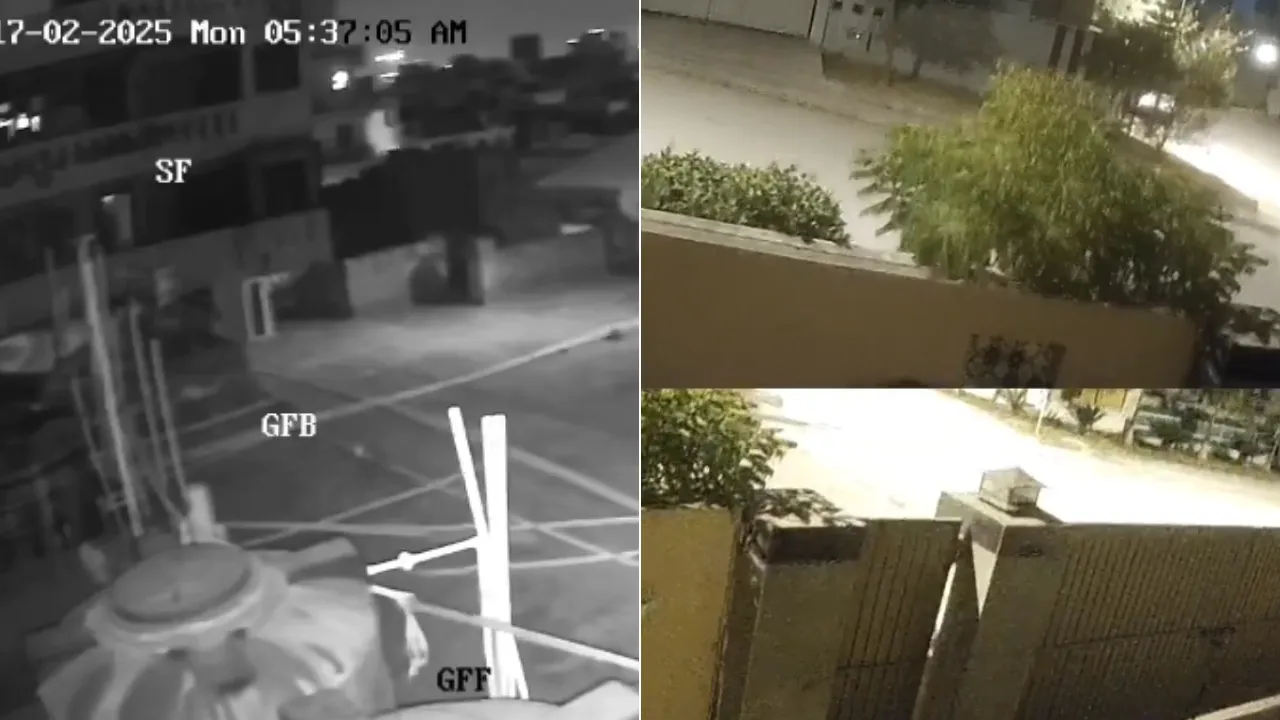  Grab from viral videos shared on X.  Photograph: (X) 
