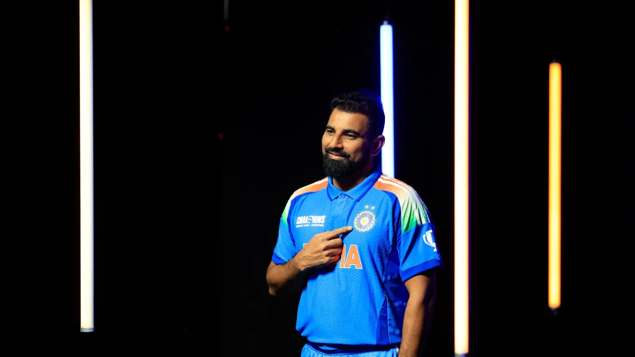  India new jersey for Champions Trophy 2025 Photograph: (X/BCCI) 