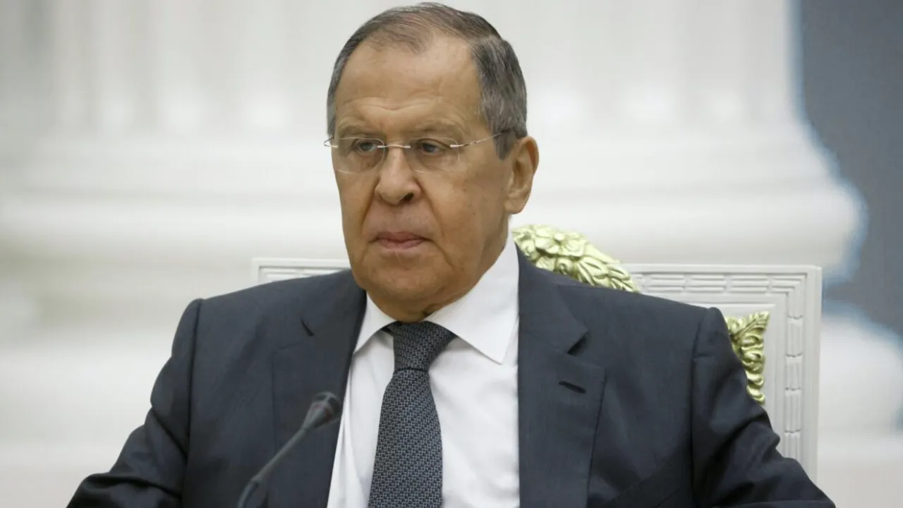  Any deployment of NATO forces in Ukraine 'completely unacceptable', Lavrov says Photograph: (AFP) 