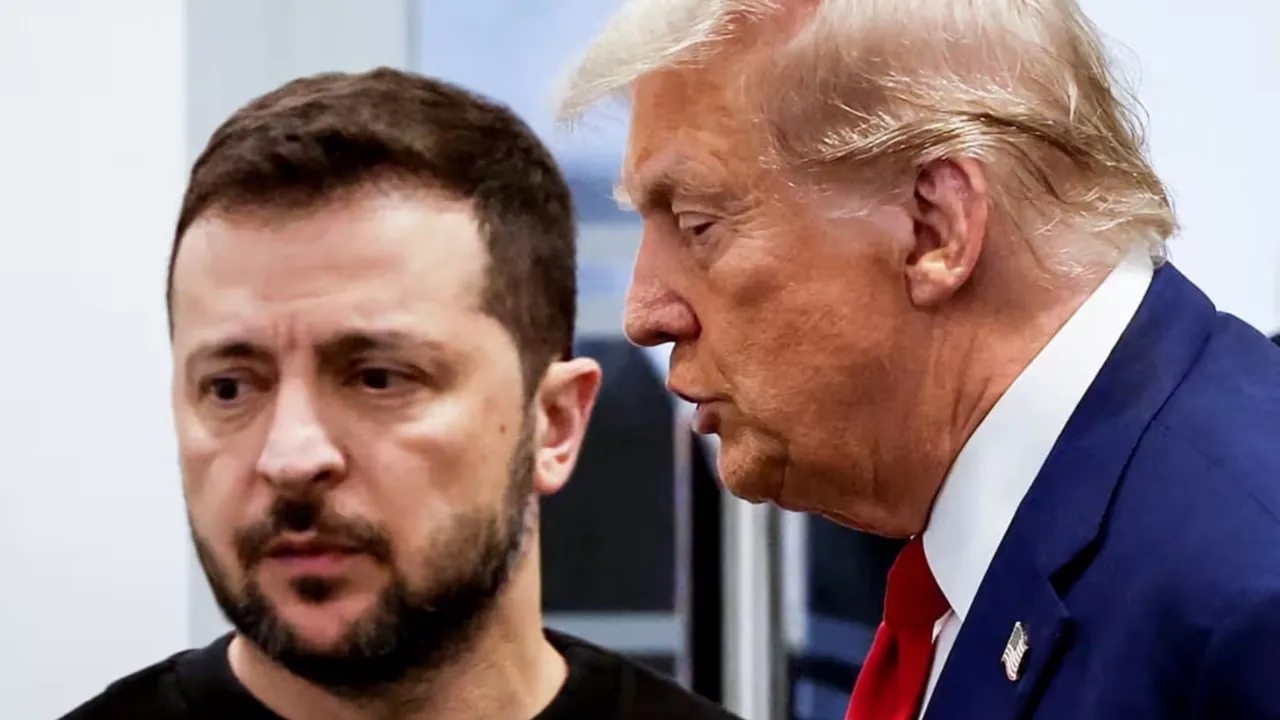  US President Donald Trump and Ukrainian President Volodymyr Zelenskyy meet at Trump Tower in New York City, on Sept. 27. Photograph: (Reuters) 